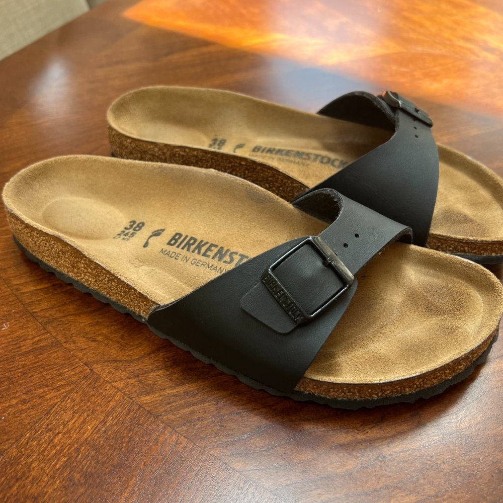 Birkenstock Madrid Birko-Flor (Size 7-7.5 US / 38 EU)